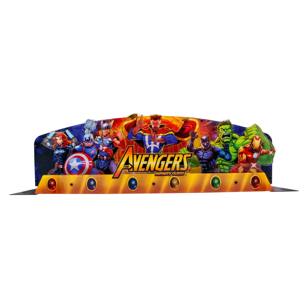 Avengers- Infinity Quest Pinball Topper by Stern Avengers: Infinity Quest Pinball Topper by Stern