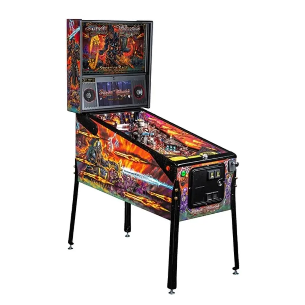 Black Knight ‘Sword of Rage’ Limited Edition Pinball Machine by Stern Black Knight ‘Sword of Rage’ Limited Edition Pinball Machine by Stern
