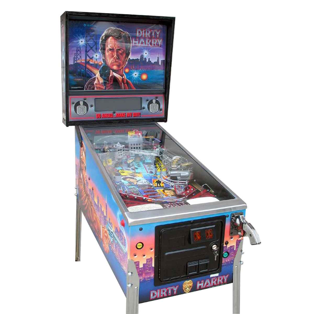 Dirty Harry Pinball Machine by Williams Dirty Harry Pinball Machine by Williams