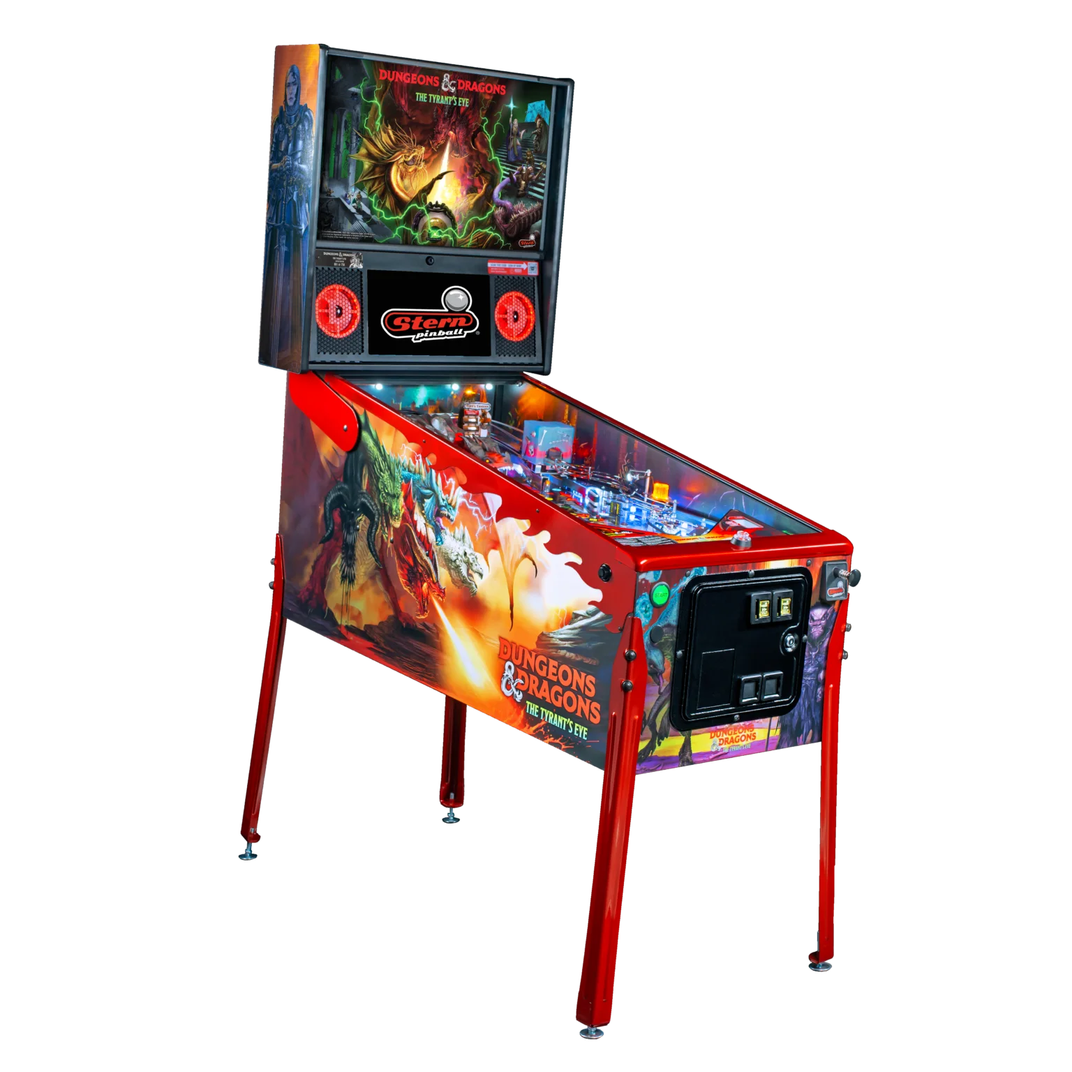 Dungeons & Dragons- The Tyrant’s Eye Limited Edition Pinball Machine by Stern Dungeons & Dragons: The Tyrant’s Eye Limited Edition Pinball Machine by Stern