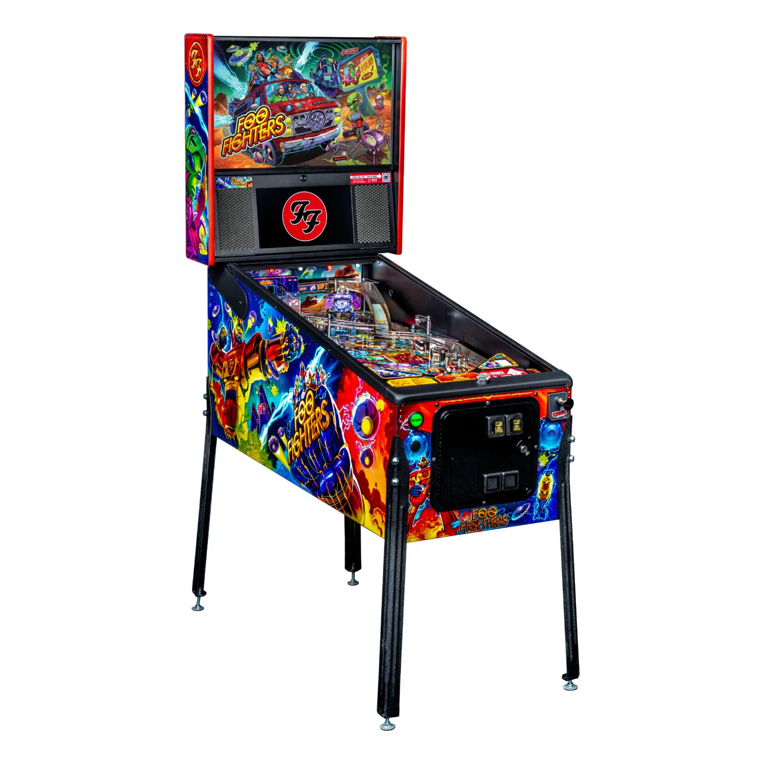 Foo Fighters Pro Pinball Machine by Stern Foo Fighters Pro Pinball Machine by Stern
