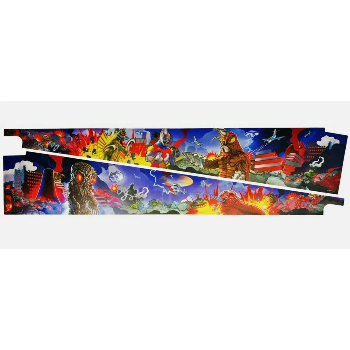 Godzilla Pinball Art Blades Godzilla Pinball Art Blades