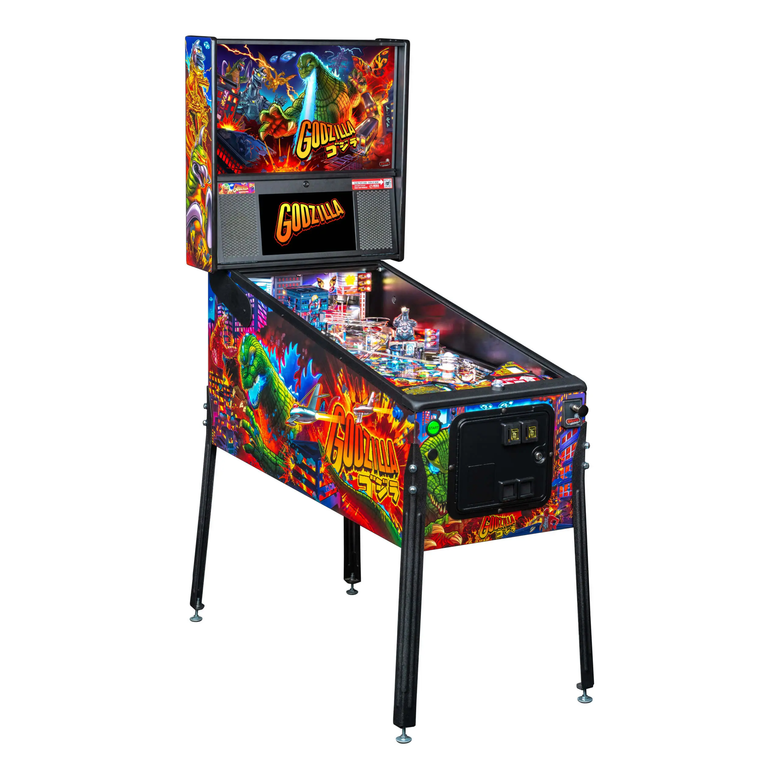 Godzilla Pro Pinball Machine by Stern Godzilla Pro Pinball Machine by Stern