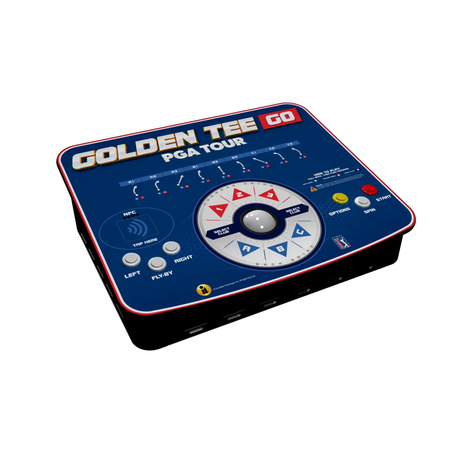Golden Tee PGA TOUR Go Portable Golf Arcade Game Golden Tee PGA TOUR Go Portable Golf Arcade Game