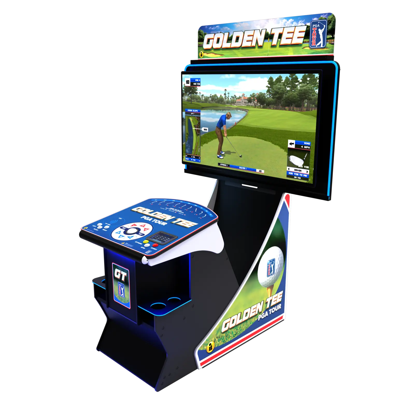 Golden Tee PGA TOUR Home Edition – Deluxe Golden Tee PGA TOUR Home Edition – Deluxe