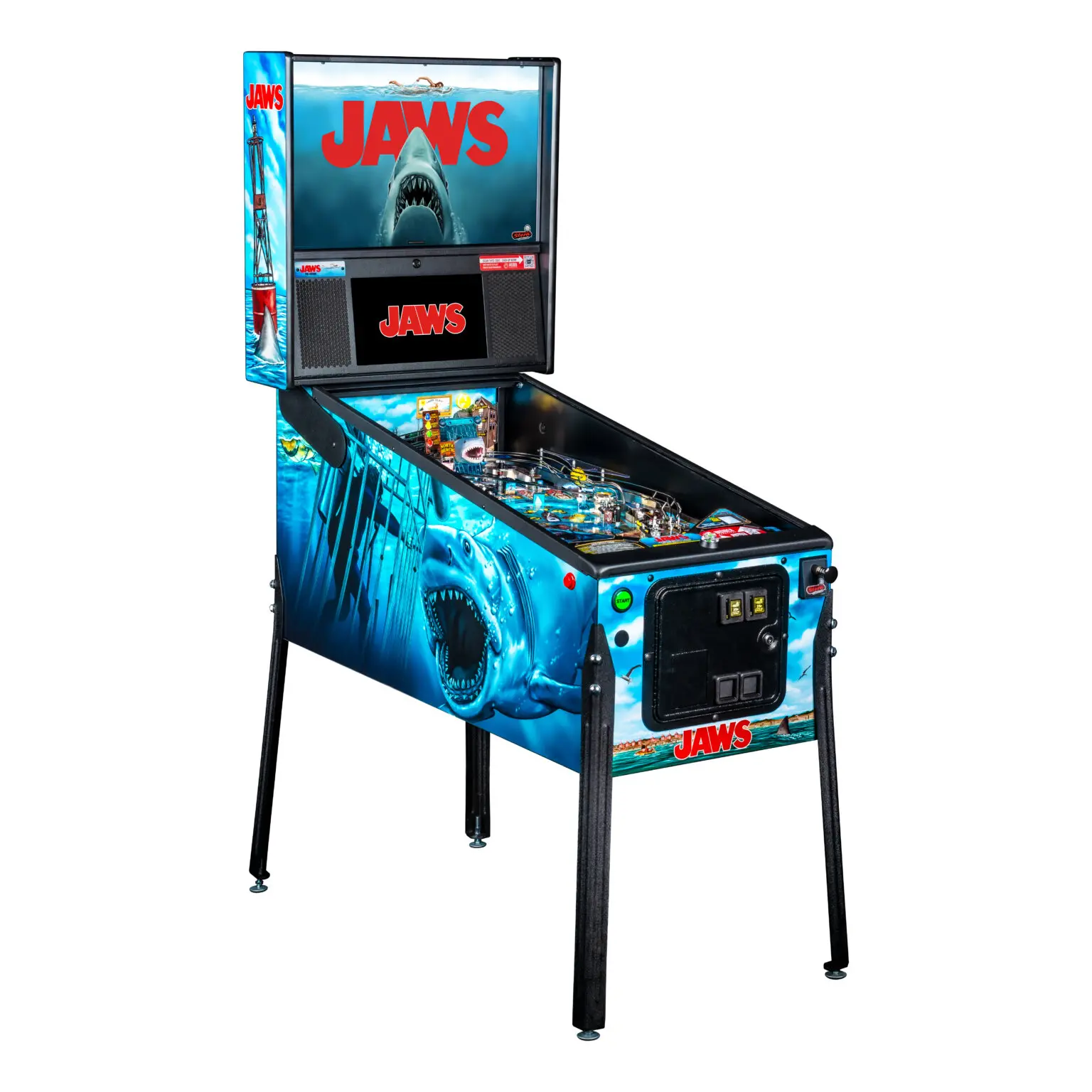 Jaws Pro Pinball Machine by Stern Jaws Pro Pinball Machine by Stern
