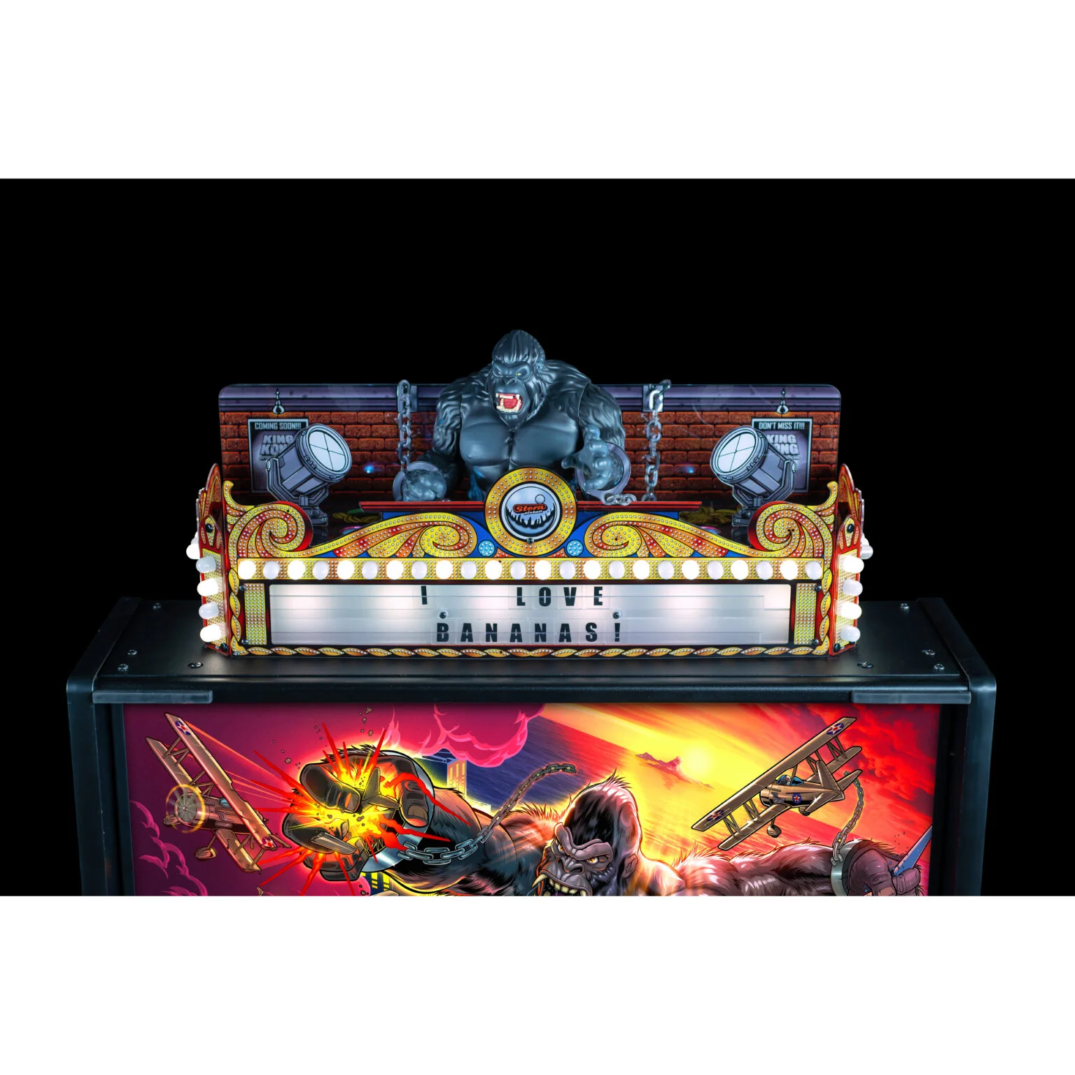 King Kong Pinball Topper by Stern King Kong Pinball Topper by Stern