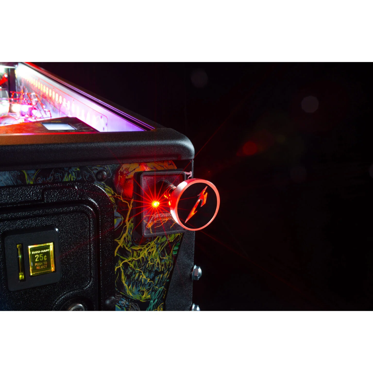 Metallica Remastered Pinball Shooter Knob Metallica Remastered Pinball Shooter Knob