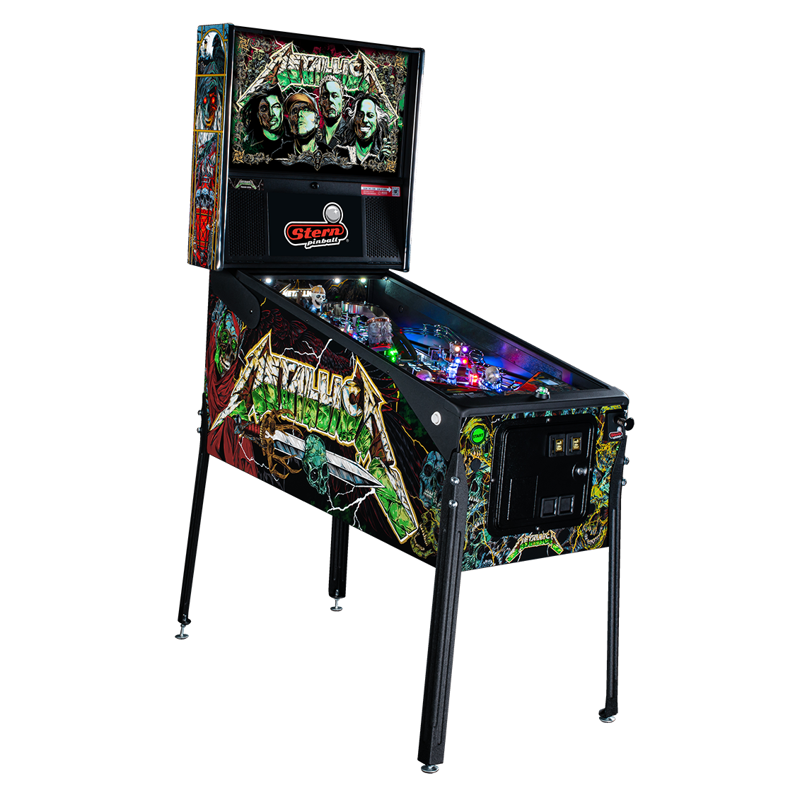 Metallica Remastered Premium Pinball Machine by Stern Metallica Remastered Premium Pinball Machine by Stern