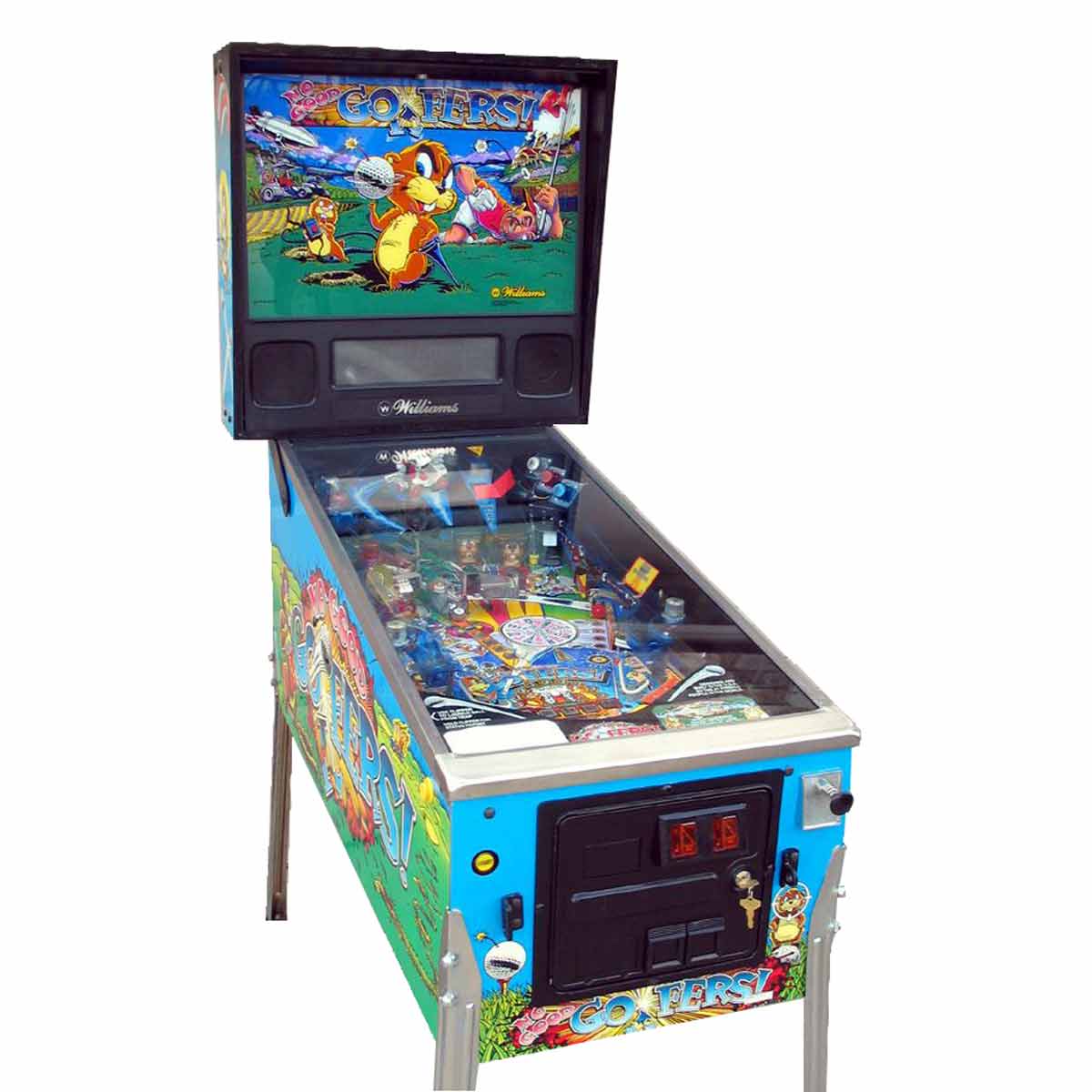 No Good Gofers Pinball Machine by Williams No Good Gofers Pinball Machine by Williams