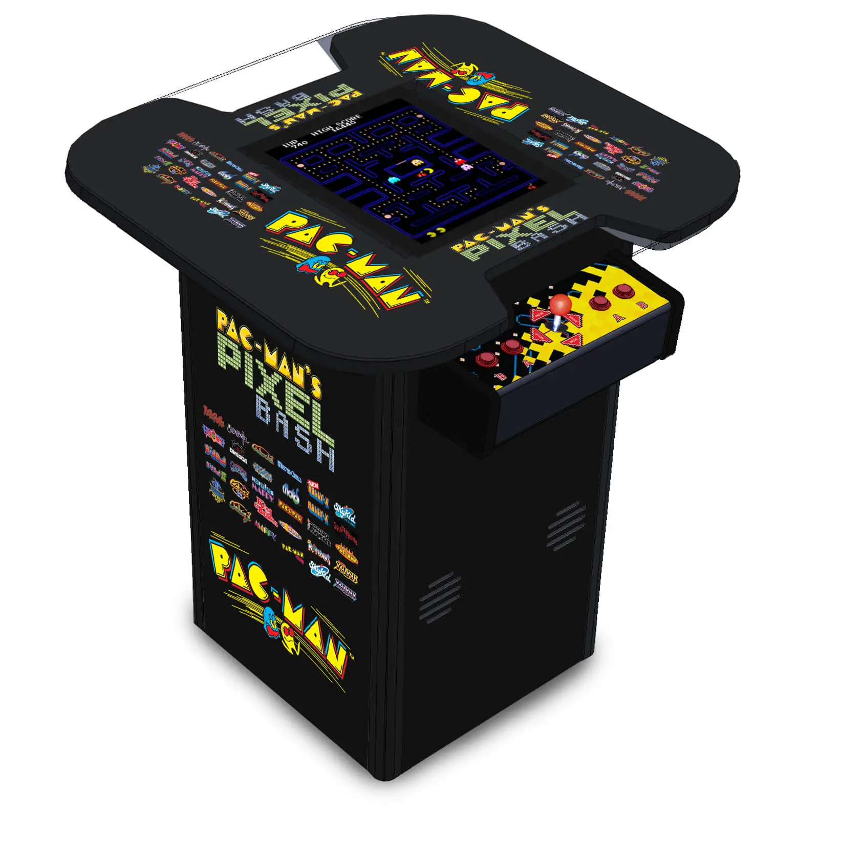Pac-man’s Pixel Bash Bistro Arcade with 32 games Pac-man’s Pixel Bash Bistro Arcade with 32 games
