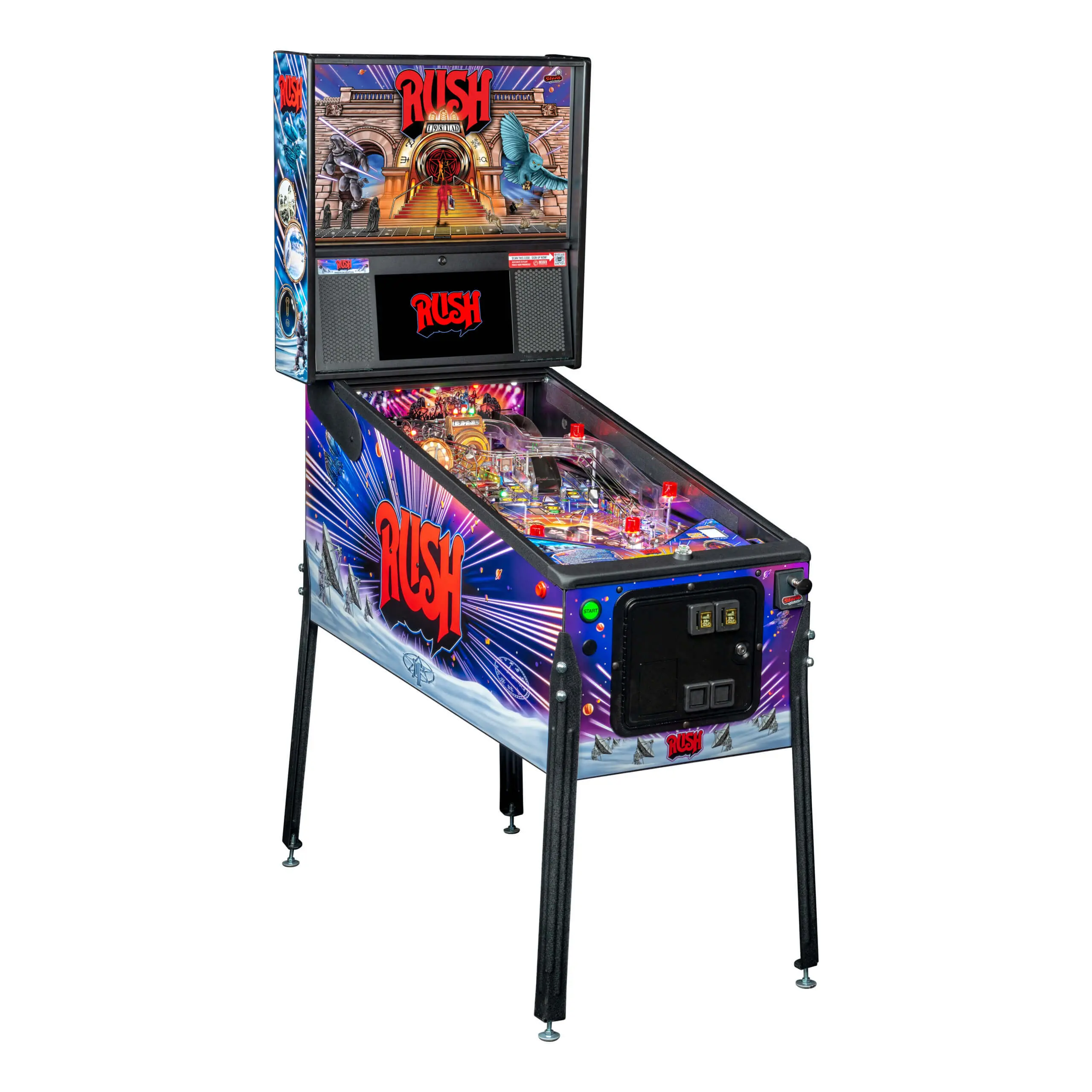Rush Premium Pinball Machine by Stern Rush Premium Pinball Machine by Stern