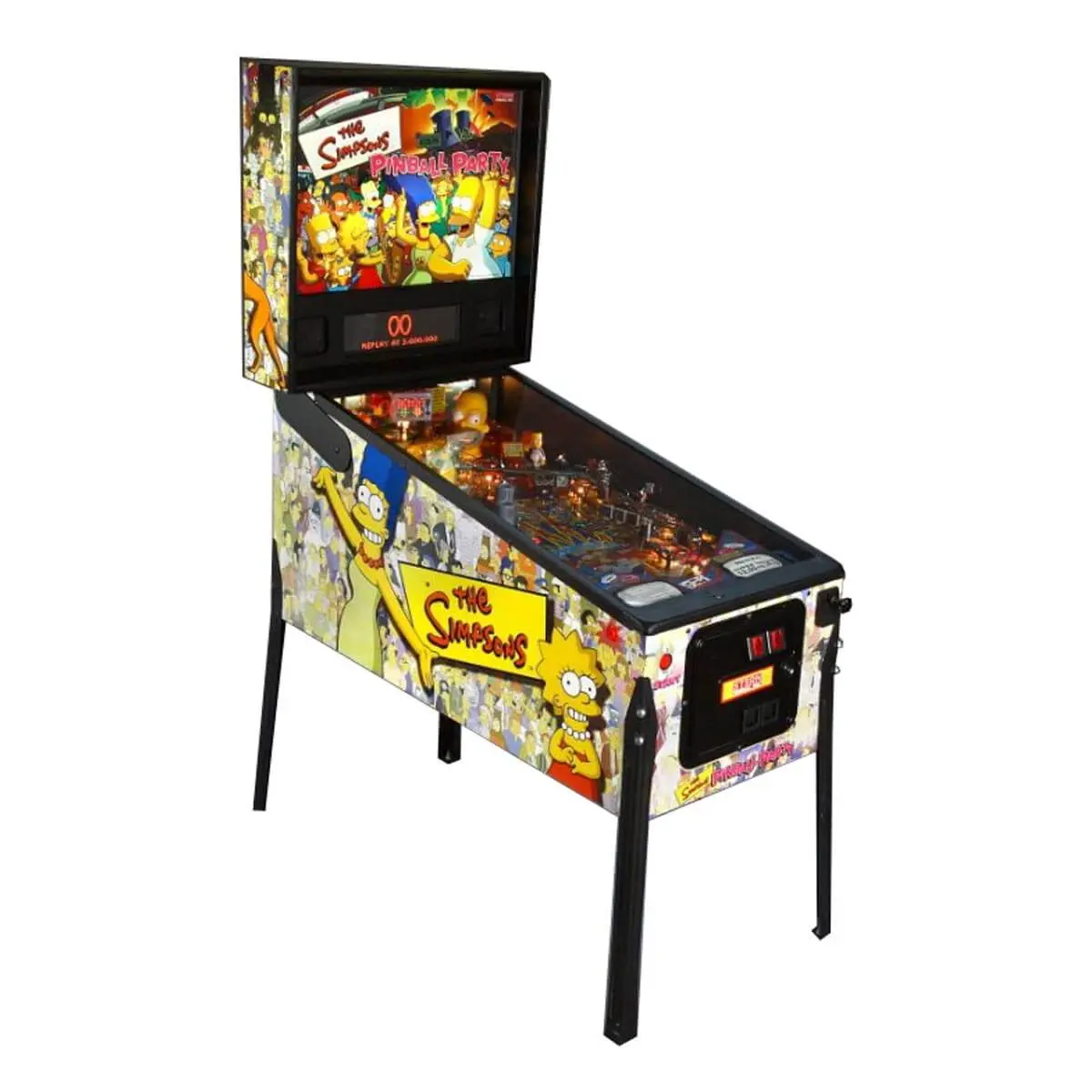 Simpsons Pinball Party Machine by Stern Simpsons Pinball Party Machine by Stern