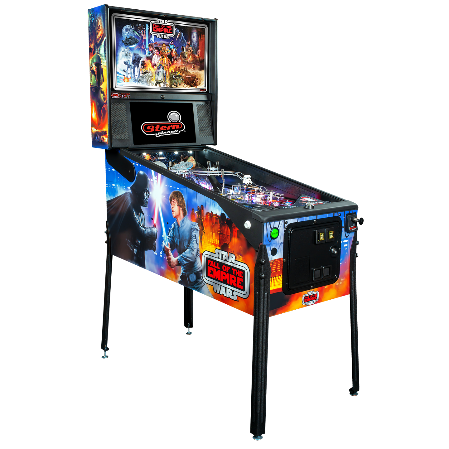 Star Wars- Fall of the Empire Premium Pinball Machine by Stern Star Wars: Fall of the Empire Premium Pinball Machine by Stern