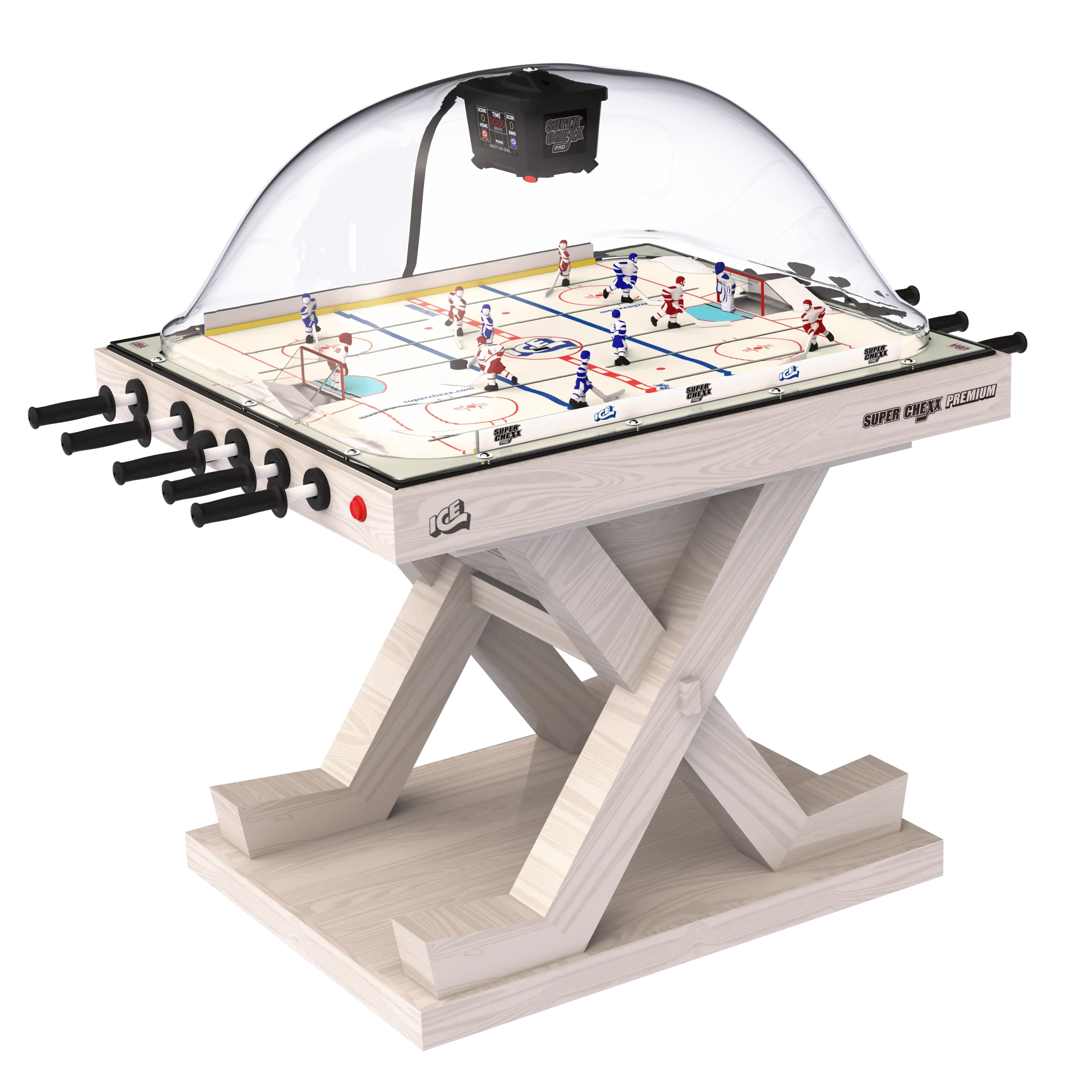 Super Chexx Premium Standard Home Edition Bubble Hockey Super Chexx Premium Standard Home Edition Bubble Hockey