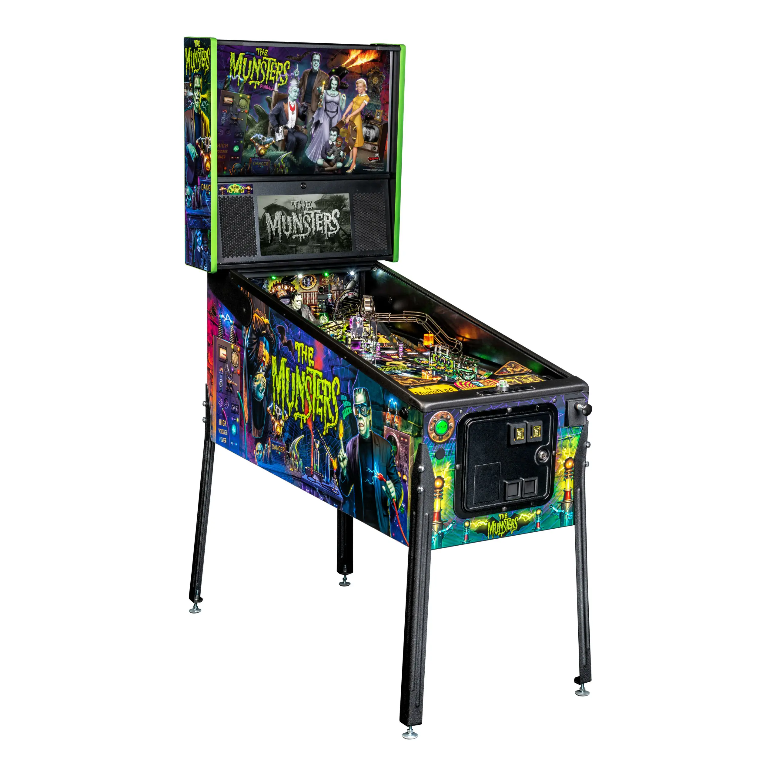 The Munsters Pro Pinball Machine by Stern The Munsters Pro Pinball Machine by Stern