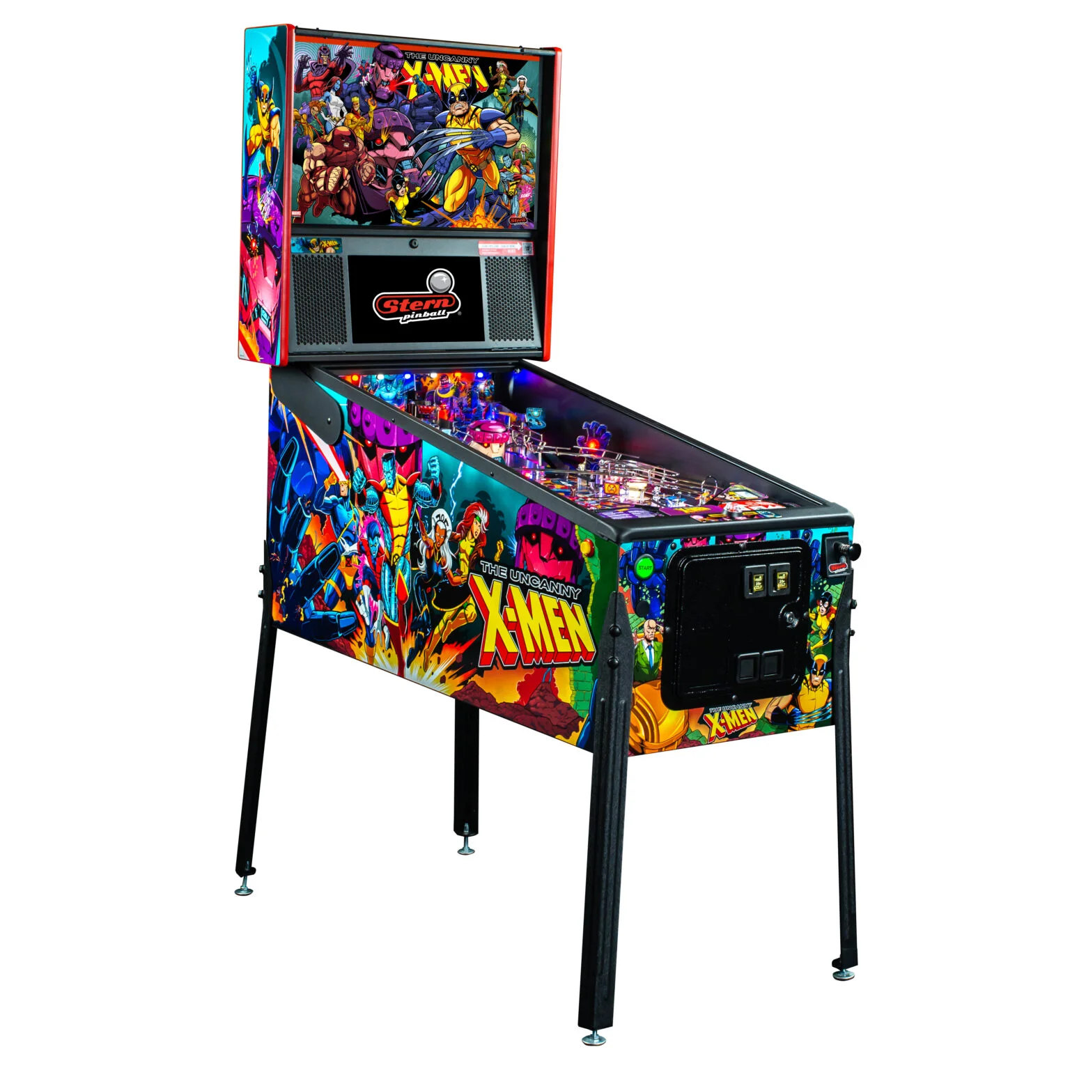 The Uncanny X-Men Pro Pinball Machine by Stern The Uncanny X-Men Pro Pinball Machine by Stern