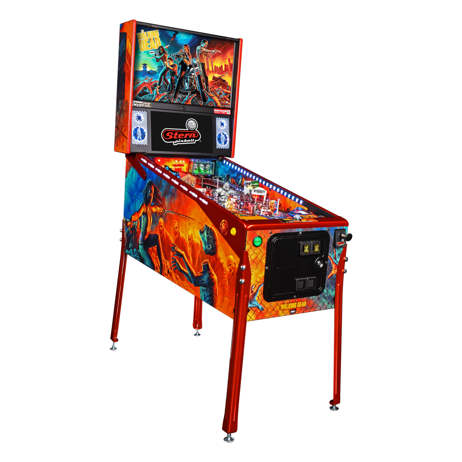 The Walking Dead Remastered Limited Edition Pinball Machine by Stern The Walking Dead Remastered Limited Edition Pinball Machine by Stern
