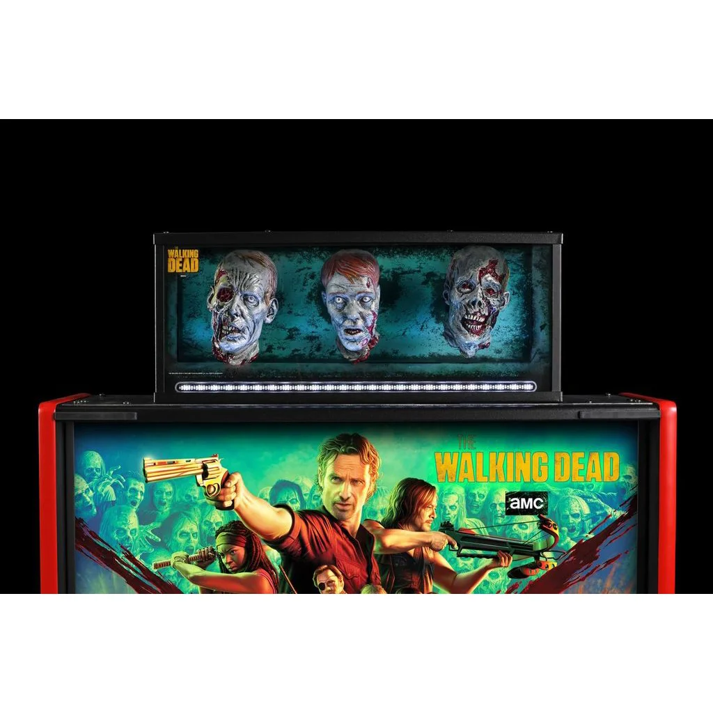 The Walking Dead Remastered Pinball Topper by Stern The Walking Dead Remastered Pinball Topper by Stern
