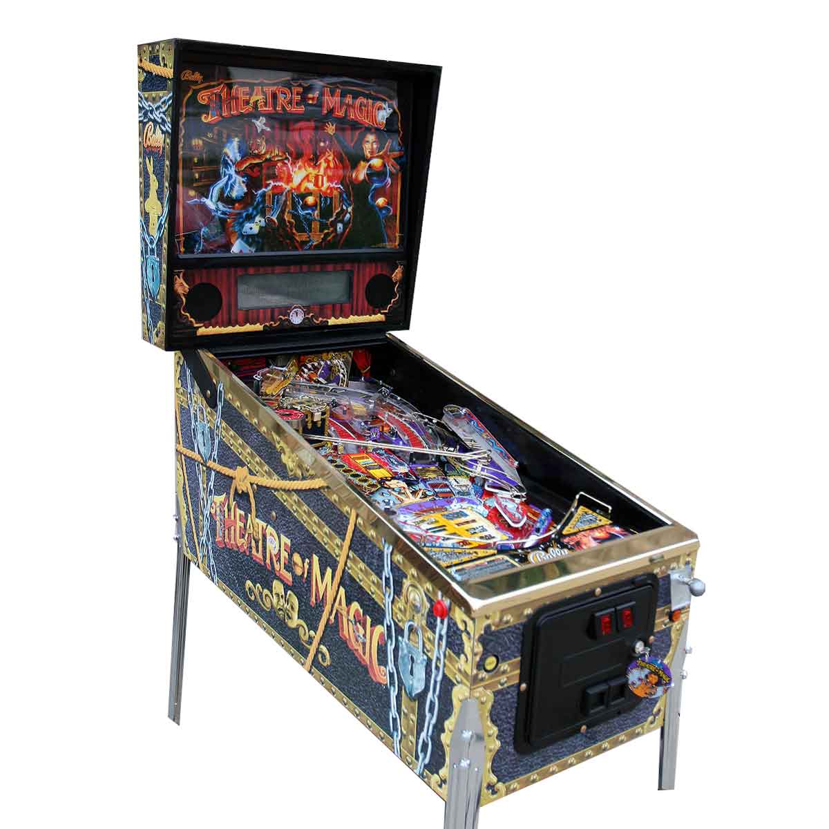 Theatre of Magic Pinball Machine by Bally Theatre of Magic Pinball Machine by Bally