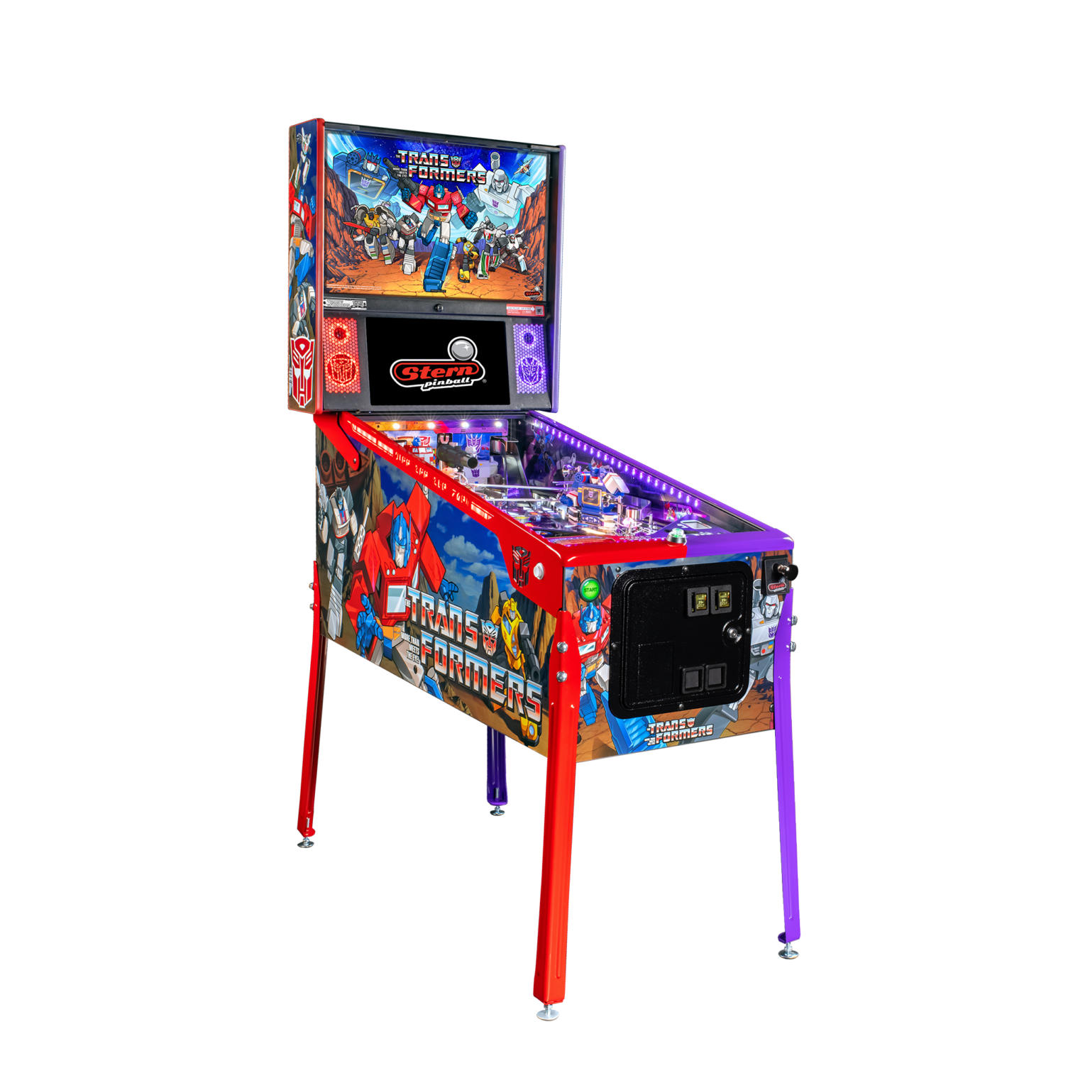 Transformers- More Than Meets the Eye Limited Edition Pinball Machine by Stern Transformers: More Than Meets the Eye Limited Edition Pinball Machine by Stern