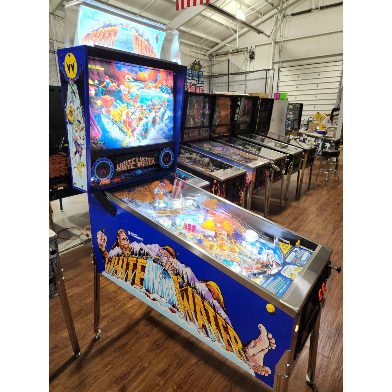 White Water Pinball Machine by Williams (High End Restoration) White Water Pinball Machine by Williams (High End Restoration)